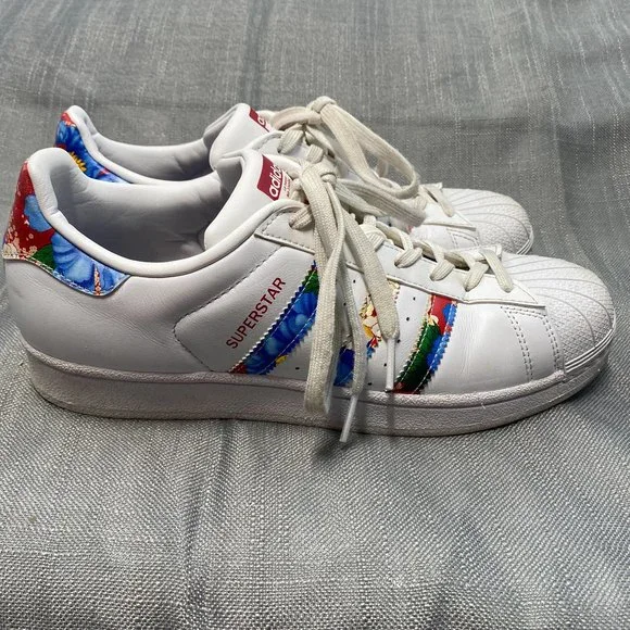 adidas gazelle silver green womens Adidas Women's Taekwondo Mei 'Floral' Core Black / Gum Slip On Sneakers main image 0